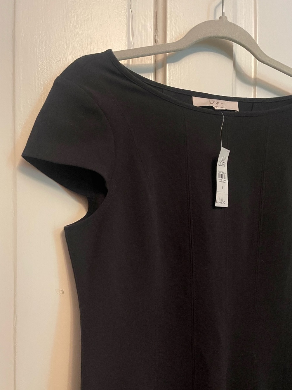 LOFT NWT Classic Black Dress